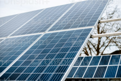 Photovoltaic modules convert sunlight into d.c. electrical power.